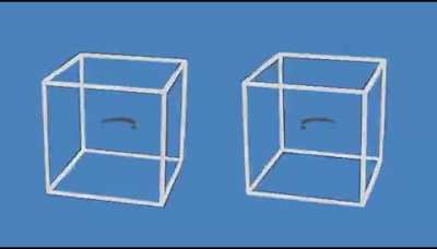 What the black magic fuckery! The boxes are not really moving!