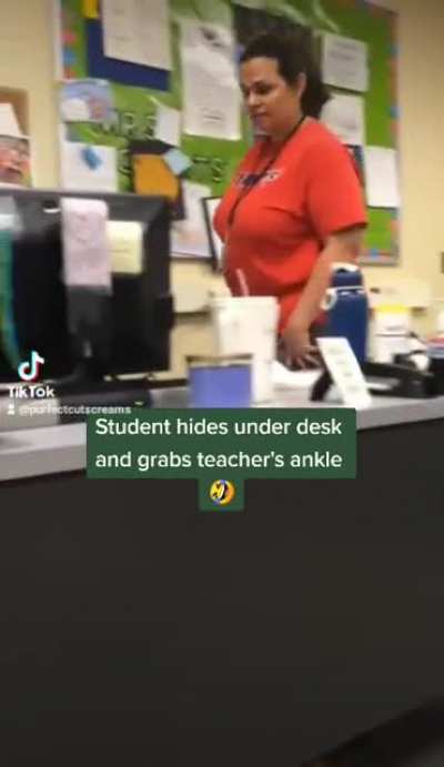 That's a scream of pure terror lmao