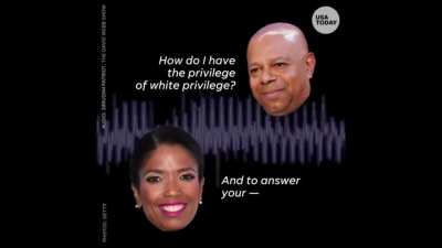 Woman dies inside after telling a black man he has white privilege