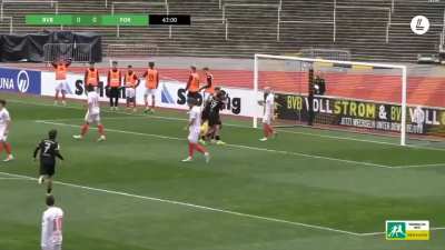 Mathis Albert scores his first senior goal for BVB II Scott Sterling style