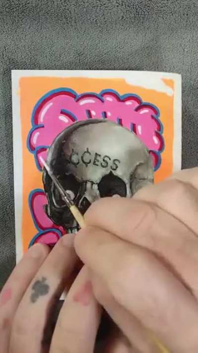 "someday never comes (skull)"