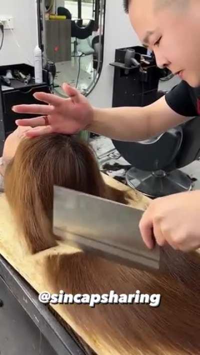 A haircut technique