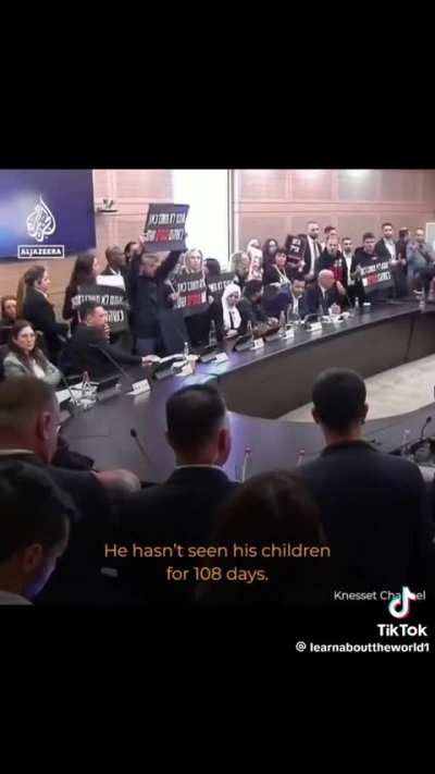 Relatives of Israeli captives storm Knesset