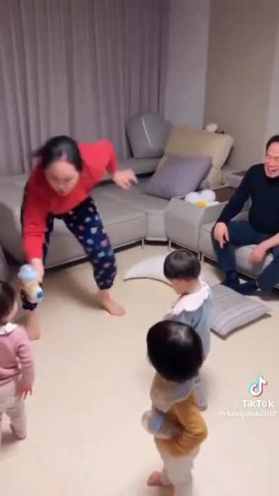 Dancing with triplets