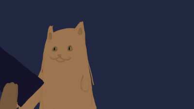 Cats at 3AM but its animated