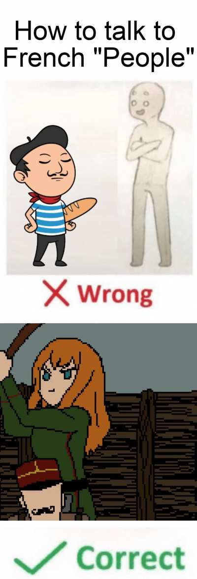 French "people"