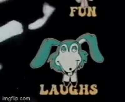 Odd how &ldquo;laughs&rdquo; appear again for a split second