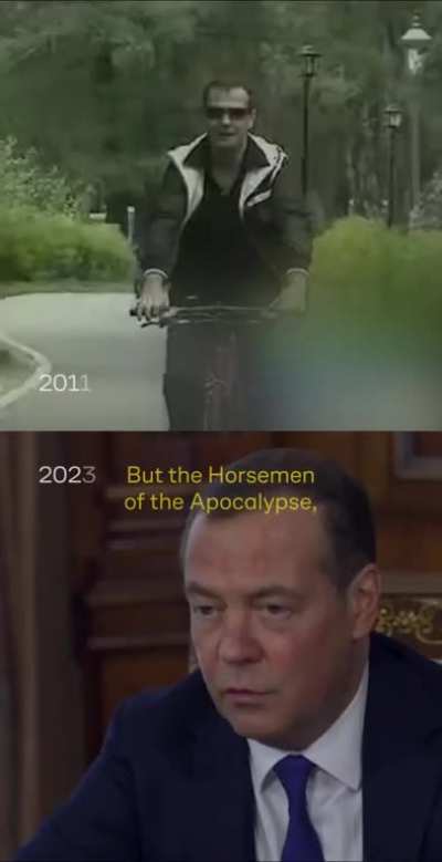 Dmitry Medvedev can’t agree with Dmitry Medvedev on anything