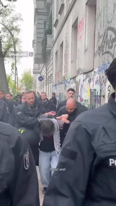 Police in Berlin, Germany carried out a forceful crackdown across three days, moving in on peaceful pro-Palestinian protests and arresting demonstrators, including minors