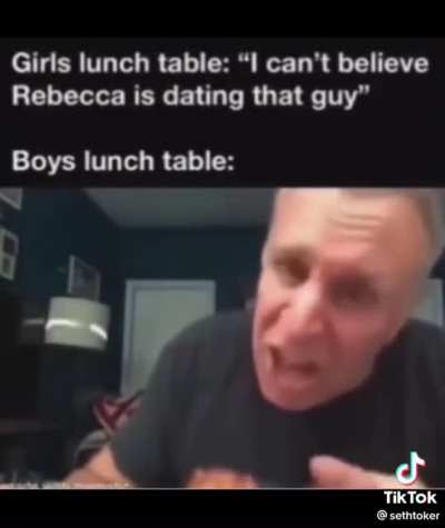 I know its pointlessly gendered but the anger is relatable.