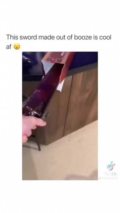 Booze sword, adds a dizzy effect with each strike with a chance of inflicting exhaustion