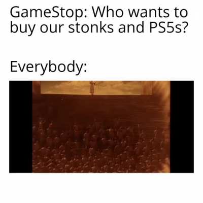 Sold out of PS5 but not sold out of stonks