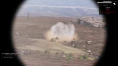 Bot gets a clean shoot on APC