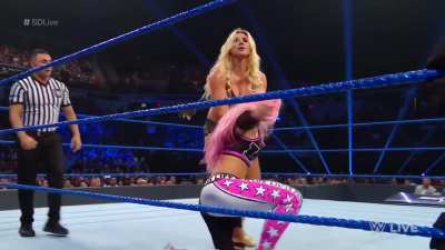 Charlotte Flair owns Liv Morgan