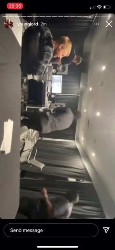 New donda snippet from ASAP bari&rsquo;s IG story