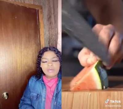 Lady gets angry over watermelon.. Creator dies