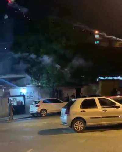 Drone used to stop loud neighbour party in Brazil