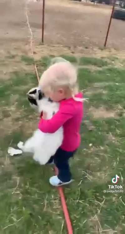She&rsquo;s so good with animals