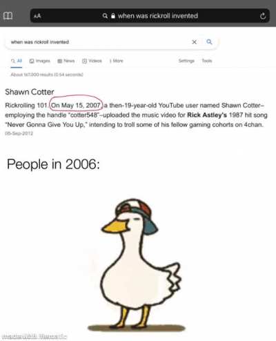 Life used to be amazing before 2007