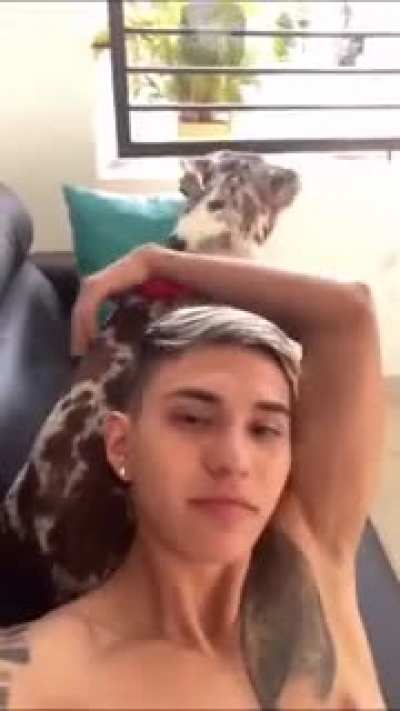 The pose that you can feel and smell