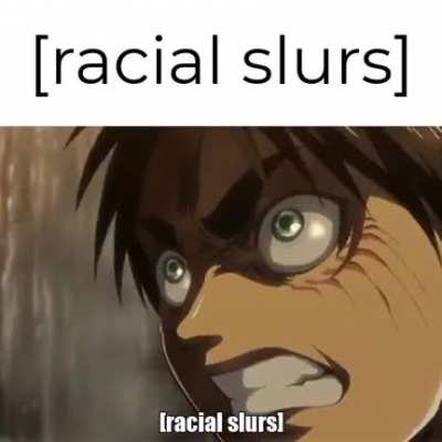 [racial slurs]
