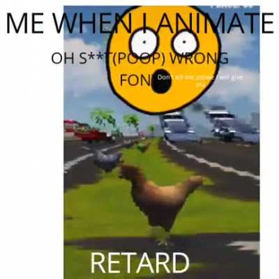 Me when the font