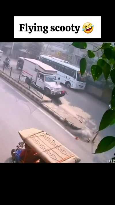 Flying scooter
