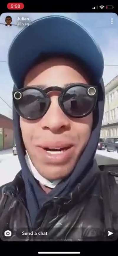 Badass Vlogger let&rsquo;s his Snapchat story know they&rsquo;ll never be as cool as him