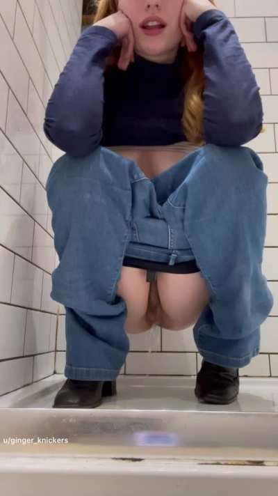 shower pee