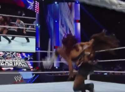 Alicia Fox Destroying Jojo and Layla&rsquo;s back for 22 seconds