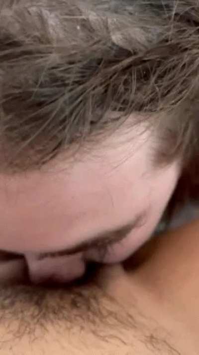 Babe boy love lick mom hairy pussy