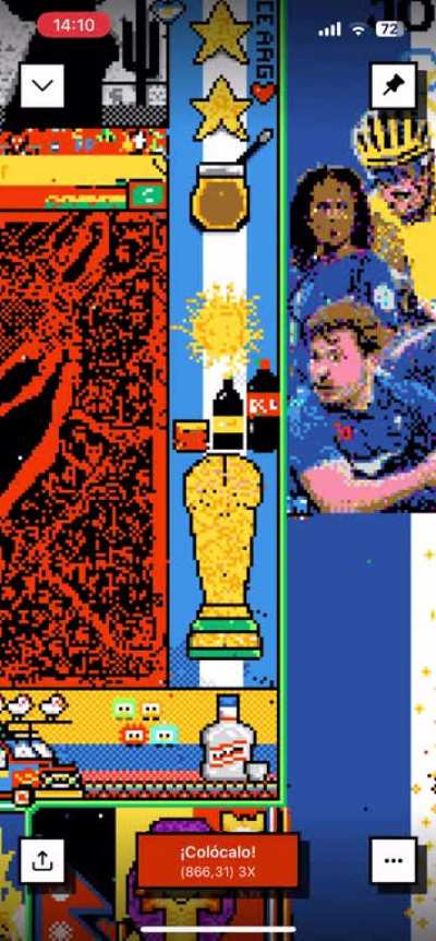 El impulso de convertir la copa del mundo en un pene es demasiado fuerte.