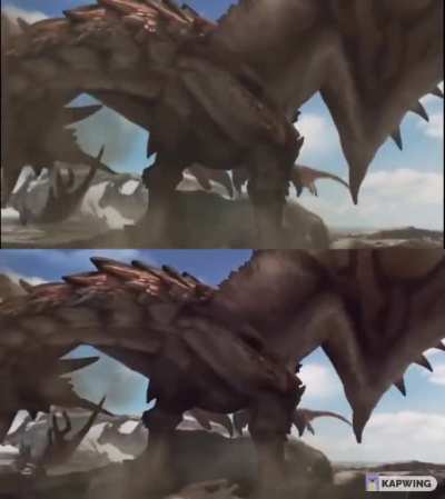 The Opening of Tri vs the Ending of Tri Ultimate.