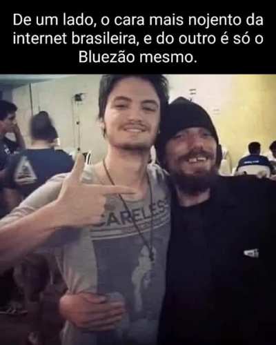 N&atilde;o sei quem &eacute; pior kkkkk