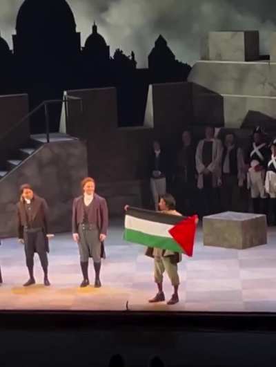 Calgary Opera has removed bass-baritone Gabriel Sanchez-Ortega from future performances of "Tosca" after he unveiled a Palestinian flag during the curtain call on opening night.