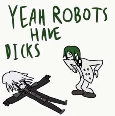 Kokichi be doing the macarena 😳😳