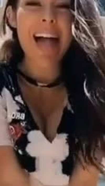 squeezing them together