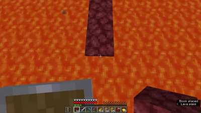 This is why you don&rsquo;t put a bed in your hot bar right next to your gapples.
