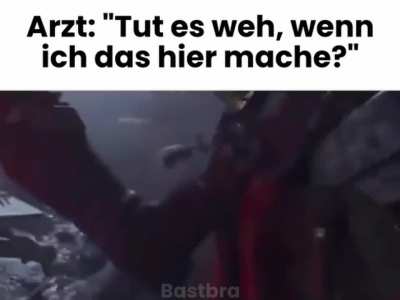 Nein, Gnade! Bitte!