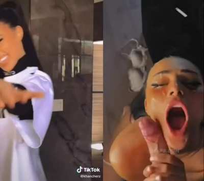 From Tiktok To Sucking Cock 😮