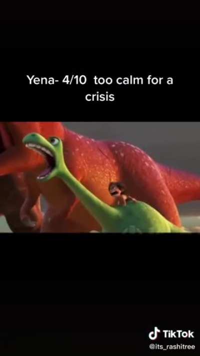 She asked her friends to scream