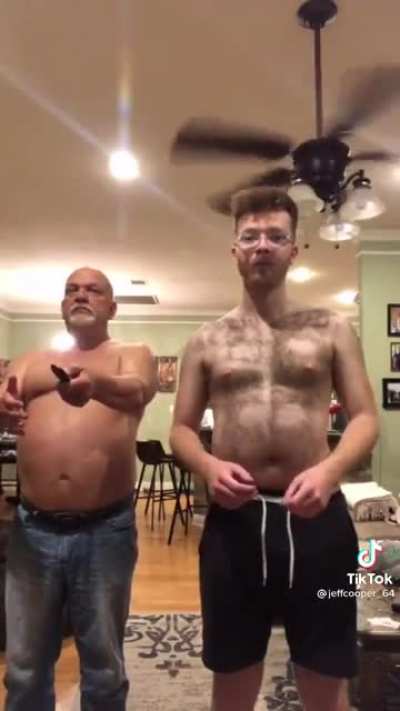 shaved abs