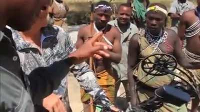 American bow hunter meets African Hadza tribe hunters and wholesome cultural exchange ensues.