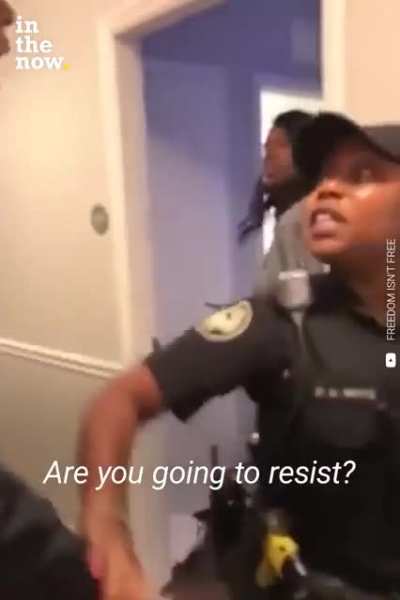 Cop of the month confronted for false arrest