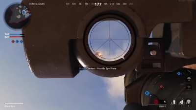 Get down spy plane