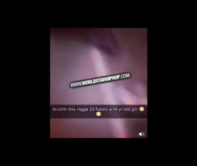 22 year old caught with a 14 year old