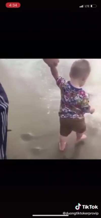 Taking your kid to the beach