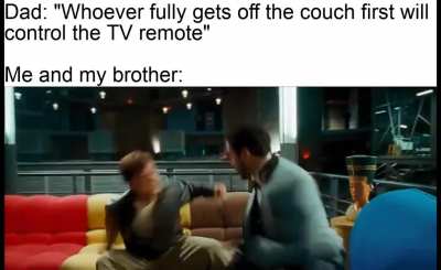 As a kid, the right to TV remote ownership is no joke