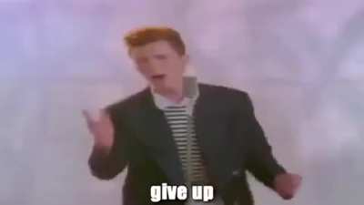 Get rick rolled