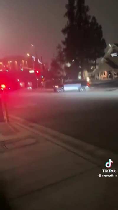 It’s rare to witness the beginning of a vehicle pursuit